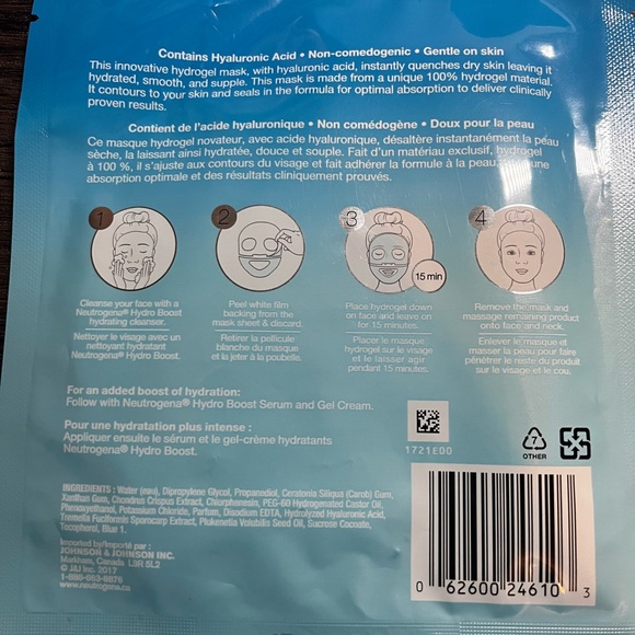 Free with any purchase face mask - Picture 2 of 2